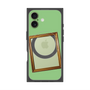 プレミアムスクエアケース with MagSafe［ Photo Frame - Light Green ］