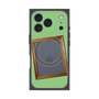 プレミアムスクエアケース with MagSafe［ Photo Frame - Light Green ］