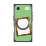 プレミアムスクエアケース with MagSafe［ Photo Frame - Light Green ］