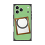 プレミアムスクエアケース with MagSafe［ Photo Frame - Light Green ］