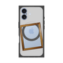 プレミアムスクエアケース with MagSafe［ Photo Frame - Light Gray ］