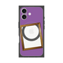 プレミアムスクエアケース with MagSafe［ Photo Frame - Purple ］