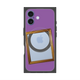プレミアムスクエアケース with MagSafe［ Photo Frame - Purple ］