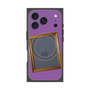 プレミアムスクエアケース with MagSafe［ Photo Frame - Purple ］