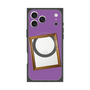 プレミアムスクエアケース with MagSafe［ Photo Frame - Purple ］