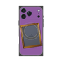 プレミアムスクエアケース with MagSafe［ Photo Frame - Purple ］