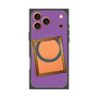 プレミアムスクエアケース with MagSafe［ Photo Frame - Purple ］