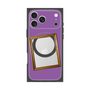 プレミアムスクエアケース with MagSafe［ Photo Frame - Purple ］