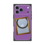 プレミアムスクエアケース with MagSafe［ Photo Frame - Purple ］