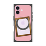 プレミアムスクエアケース with MagSafe［ Photo Frame - Pink ］