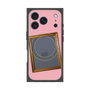 プレミアムスクエアケース with MagSafe［ Photo Frame - Pink ］