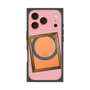 プレミアムスクエアケース with MagSafe［ Photo Frame - Pink ］