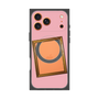 プレミアムスクエアケース with MagSafe［ Photo Frame - Pink ］