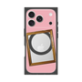 プレミアムスクエアケース with MagSafe［ Photo Frame - Pink ］