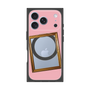 プレミアムスクエアケース with MagSafe［ Photo Frame - Pink ］