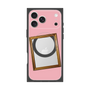 プレミアムスクエアケース with MagSafe［ Photo Frame - Pink ］