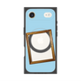 プレミアムスクエアケース with MagSafe［ Photo Frame - Light Blue ］