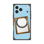 プレミアムスクエアケース with MagSafe［ Photo Frame - Light Blue ］