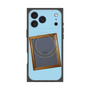 プレミアムスクエアケース with MagSafe［ Photo Frame - Light Blue ］