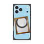 プレミアムスクエアケース with MagSafe［ Photo Frame - Light Blue ］