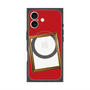 プレミアムスクエアケース with MagSafe［ Photo Frame - Red ］