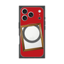 プレミアムスクエアケース with MagSafe［ Photo Frame - Red ］