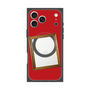 プレミアムスクエアケース with MagSafe［ Photo Frame - Red ］