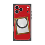 プレミアムスクエアケース with MagSafe［ Photo Frame - Red ］