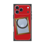 プレミアムスクエアケース with MagSafe［ Photo Frame - Red ］