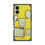 プレミアムスクエアケース with MagSafe［ Photo Frames - Yellow ］