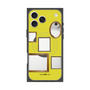 プレミアムスクエアケース with MagSafe［ Photo Frames - Yellow ］