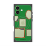 プレミアムスクエアケース with MagSafe［ Photo Frames - Green ］