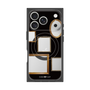 プレミアムスクエアケース with MagSafe［ Photo Frames - Black ］