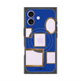 プレミアムスクエアケース with MagSafe［ Photo Frames - Blue ］