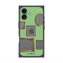 プレミアムスクエアケース with MagSafe［ Photo Frames - Light Green ］