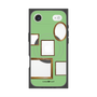プレミアムスクエアケース with MagSafe［ Photo Frames - Light Green ］