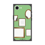プレミアムスクエアケース with MagSafe［ Photo Frames - Light Green ］