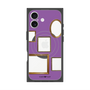 プレミアムスクエアケース with MagSafe［ Photo Frames - Purple ］