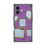 プレミアムスクエアケース with MagSafe［ Photo Frames - Purple ］