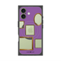 プレミアムスクエアケース with MagSafe［ Photo Frames - Purple ］