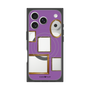 プレミアムスクエアケース with MagSafe［ Photo Frames - Purple ］