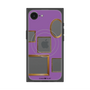 プレミアムスクエアケース with MagSafe［ Photo Frames - Purple ］