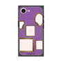プレミアムスクエアケース with MagSafe［ Photo Frames - Purple ］