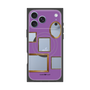 プレミアムスクエアケース with MagSafe［ Photo Frames - Purple ］