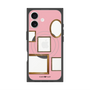プレミアムスクエアケース with MagSafe［ Photo Frames - Pink ］