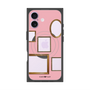 プレミアムスクエアケース with MagSafe［ Photo Frames - Pink ］