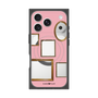 プレミアムスクエアケース with MagSafe［ Photo Frames - Pink ］