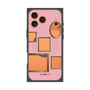 プレミアムスクエアケース with MagSafe［ Photo Frames - Pink ］