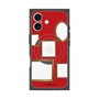 プレミアムスクエアケース with MagSafe［ Photo Frames - Red ］