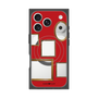 プレミアムスクエアケース with MagSafe［ Photo Frames - Red ］